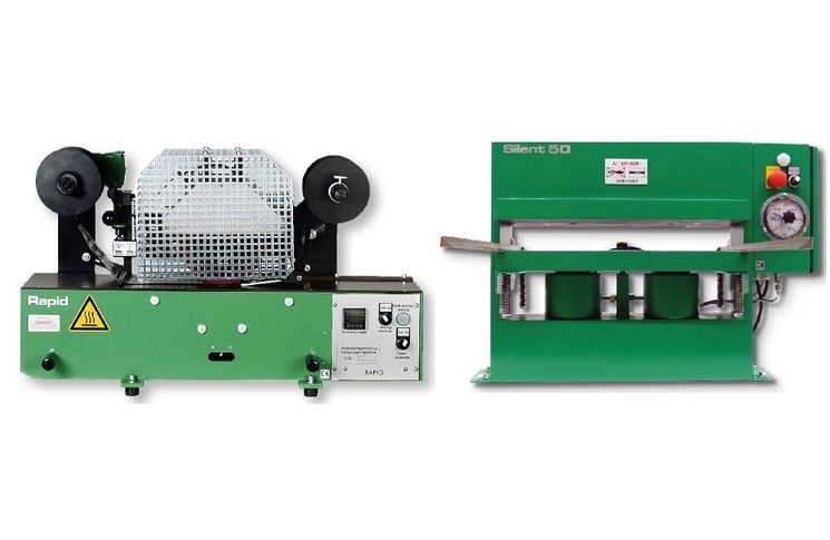 Hydraulische Prägepresse, Heißprägemaschine