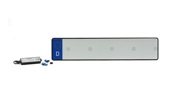 Selbstleuchtendes Kennzeichen PKW