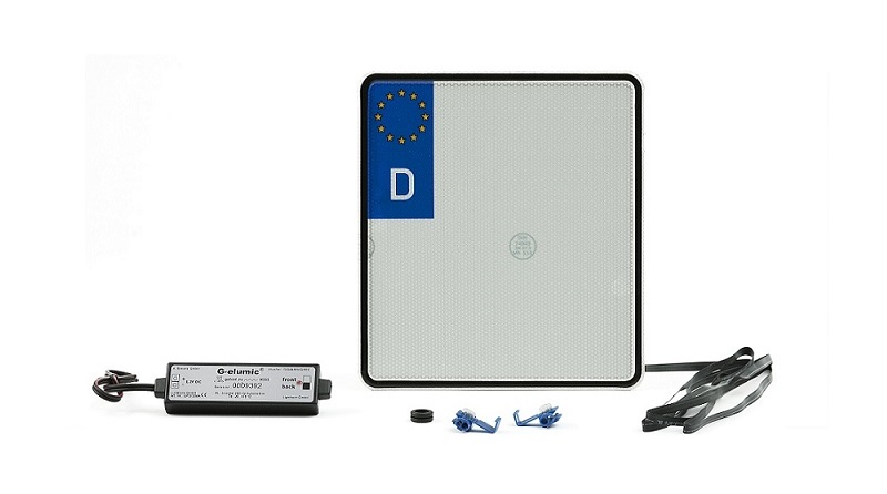 Selbstleuchtendes Kfz Kennzeichen G Elumic A Sievers