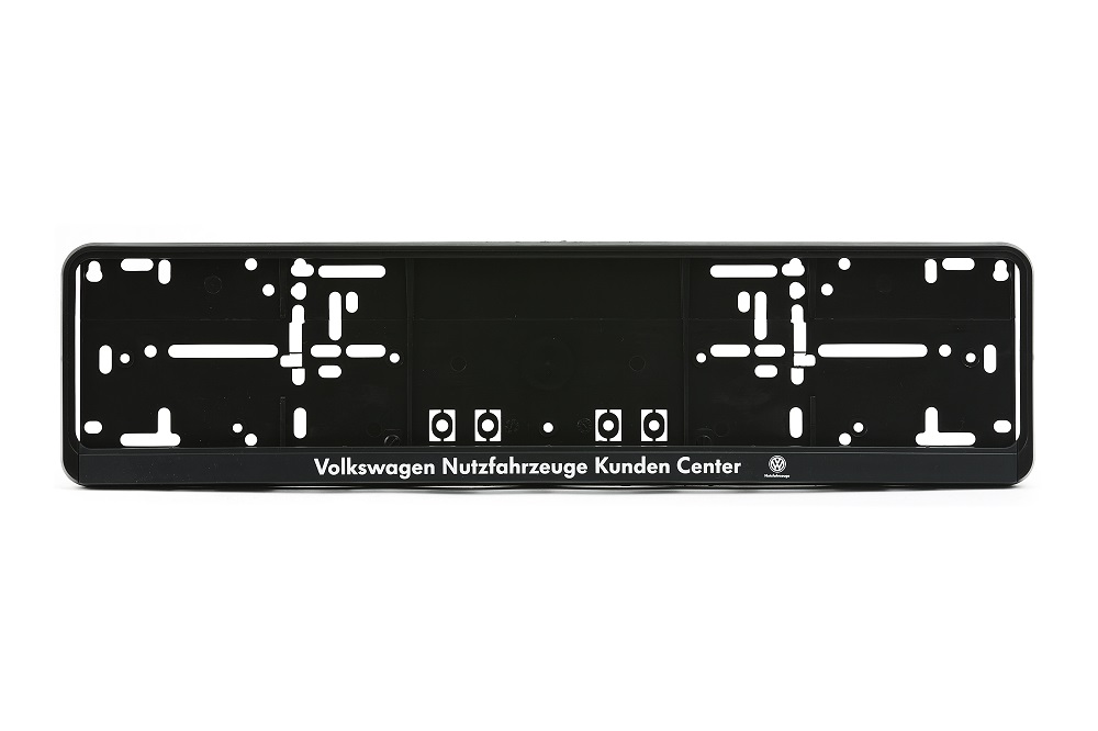 Kennzeichenverstärker aus Kunststoff