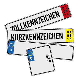 Kfz-Kennzeichen & Platinen